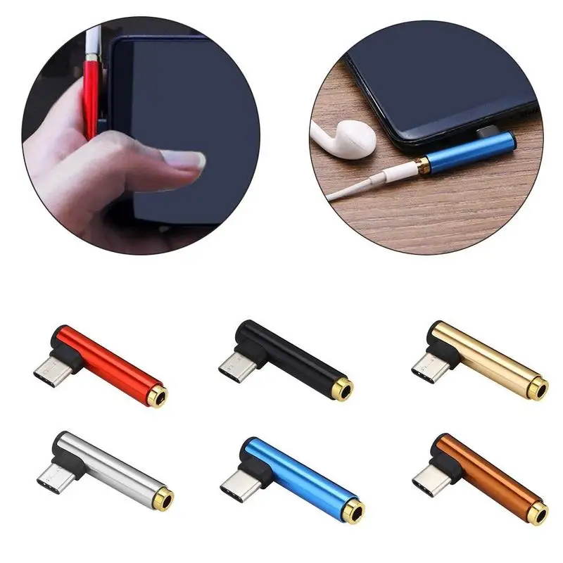 

Type-C To 3.5mm Jack Earphone Cable USB C Headphone Audio Adapter For Mobile Phone
