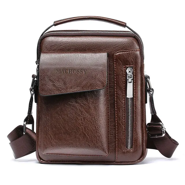 Casual Men Shoulder Bag Vintage Crossbody Bags High Quality Male Bag PU Leather Handbag Capacity Men Messenger Bags Tote Bag Better Coffee2