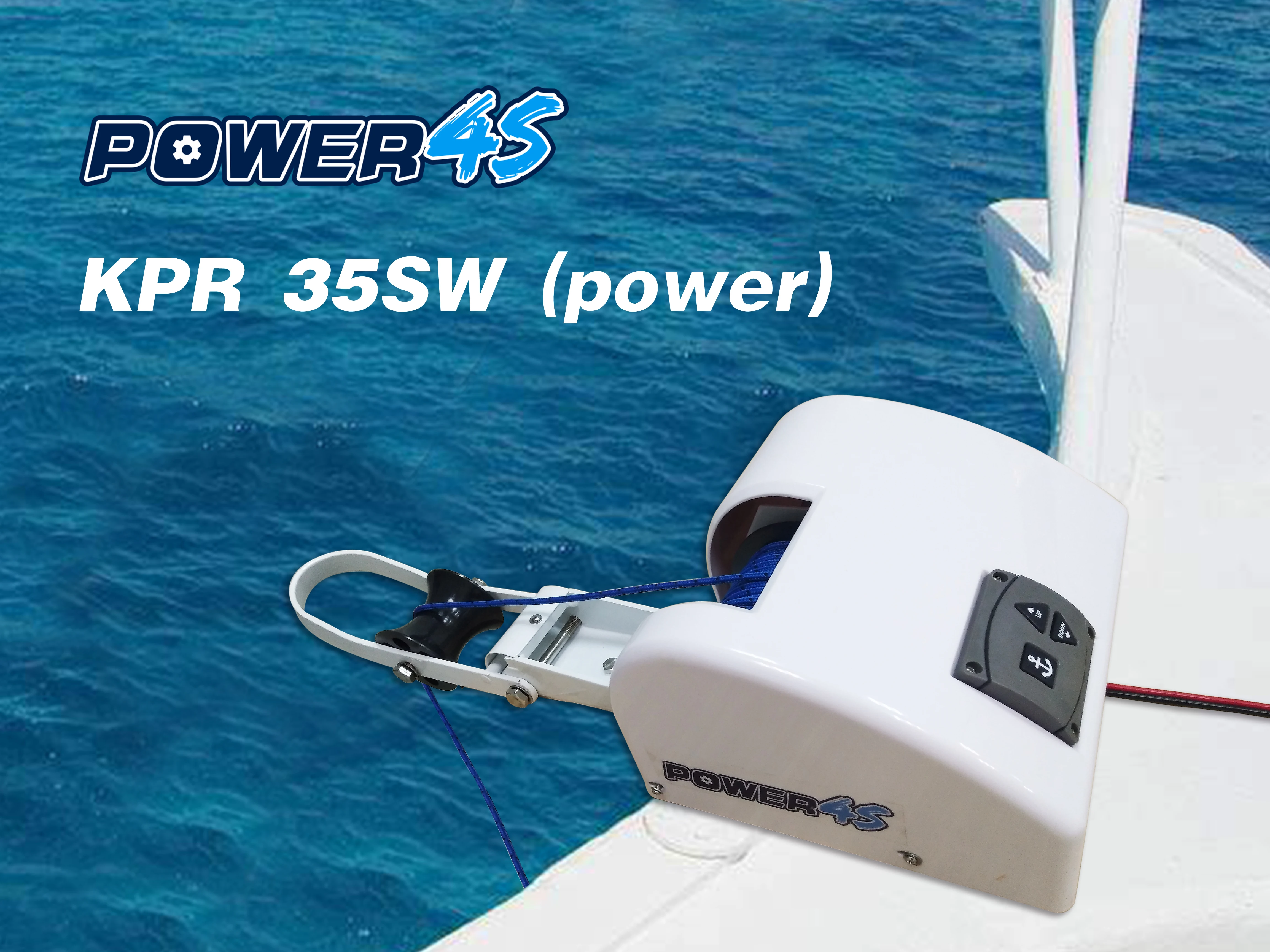 12V стандартная лебедка для соленой воды 35Lb Морская Лодка понтон|Морское