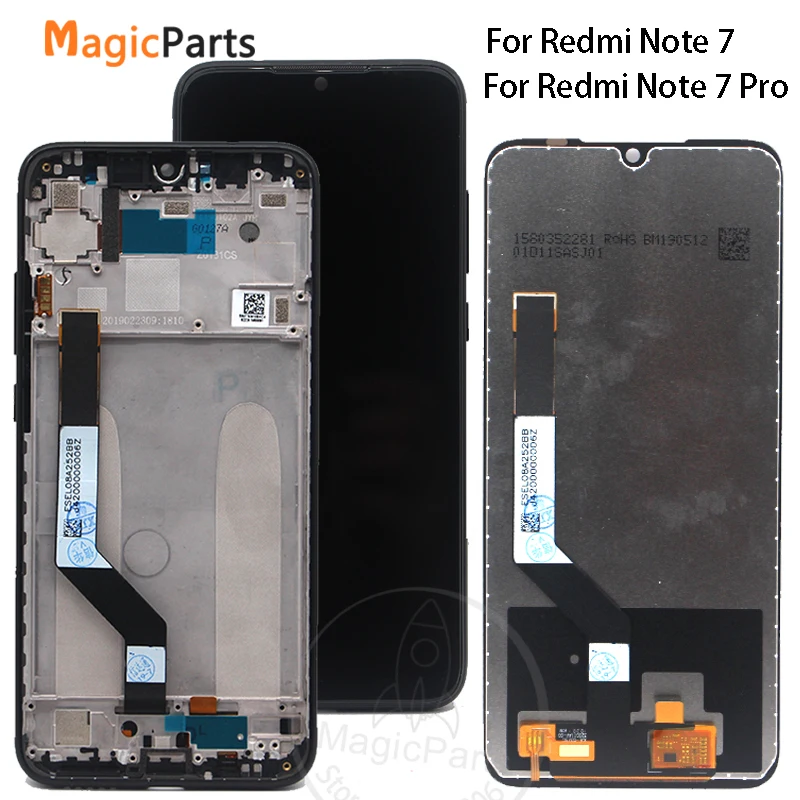 

Original for Xiaomi Redmi Note 7 LCD Display Screen Touch Digitizer Assembly Redmi Note7 Pro LCD Display 10 Touch Repair Parts