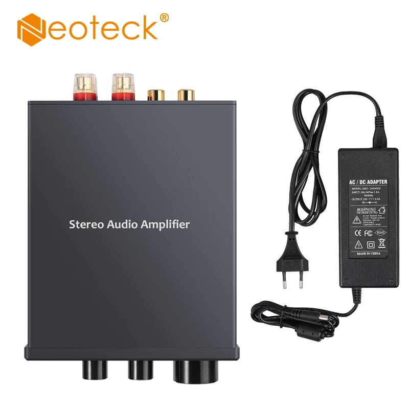Стерео аудио усилитель Neoteck с чипом TPA3116D2 встроенный Hi Fi 50 Вт + выходная мощность