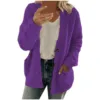 Purple Cardigan
