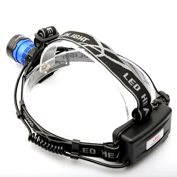 

Rechargeable Flashlight Zoom Headlight XM-T6 Head Torch 1000 Lumens Led Headlamp Waterproof Fishing Hunting 18650 Head Lamp