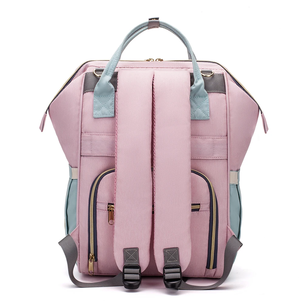 Goedkoop LEQUEEN Luiertas Baby Care Mummy Moederschap Tas Grote Opslag Reizen Waterdichte Antifouling Rugzak Wandelwagen Tas Luiertas