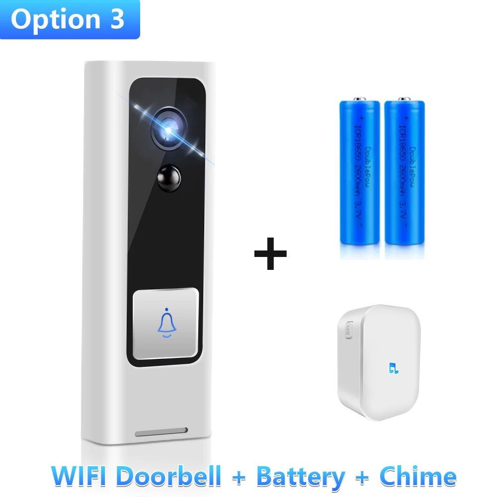 in home intercom music systems Smart Video Doorbell Camera WiFi Wireless Door Phone Home Door Bell Audio Intercom Security Camera PIR Motion Alarm Baby Monitor intercom screen Door Intercom Systems