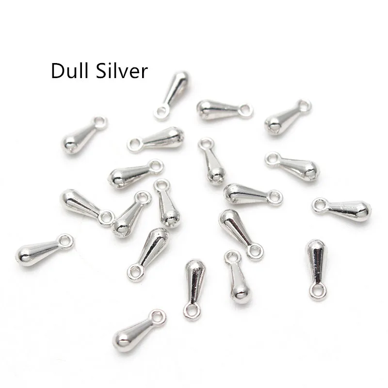 7mm 9mm Gold /Rhodium/Silber/Bronze Kette Erweiterte & Erweiterung/Schwanz Extender Metall Wasser drop Anhänger HK142 – Detail 5