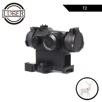 

LUGER Tactical Red Dot Sight Scope Reflex Illuminated Sniper Red Green Dot Sight With Quick Release Rifle Hunting Scope