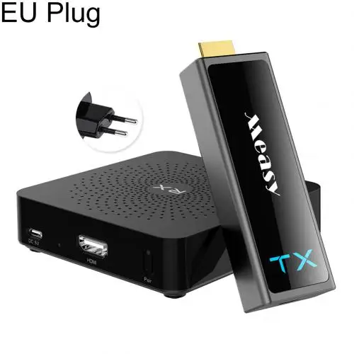 Черный W2H MINI 2 HD 1080P 3D 30m беспроводной приемник передатчик для DVD PC STB проектор ТВ - Цвет: Черный