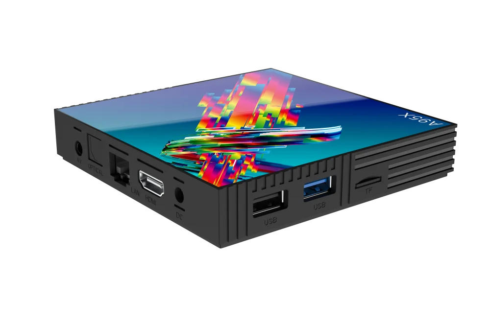 A95XR3 Android 9.0 Quad Core Cortex-A53 Smart TV Box 2.4/5GHz Wifi BT 4.2 Media Player 4K Set Top Box Netflix Youtube VS H96 MAX