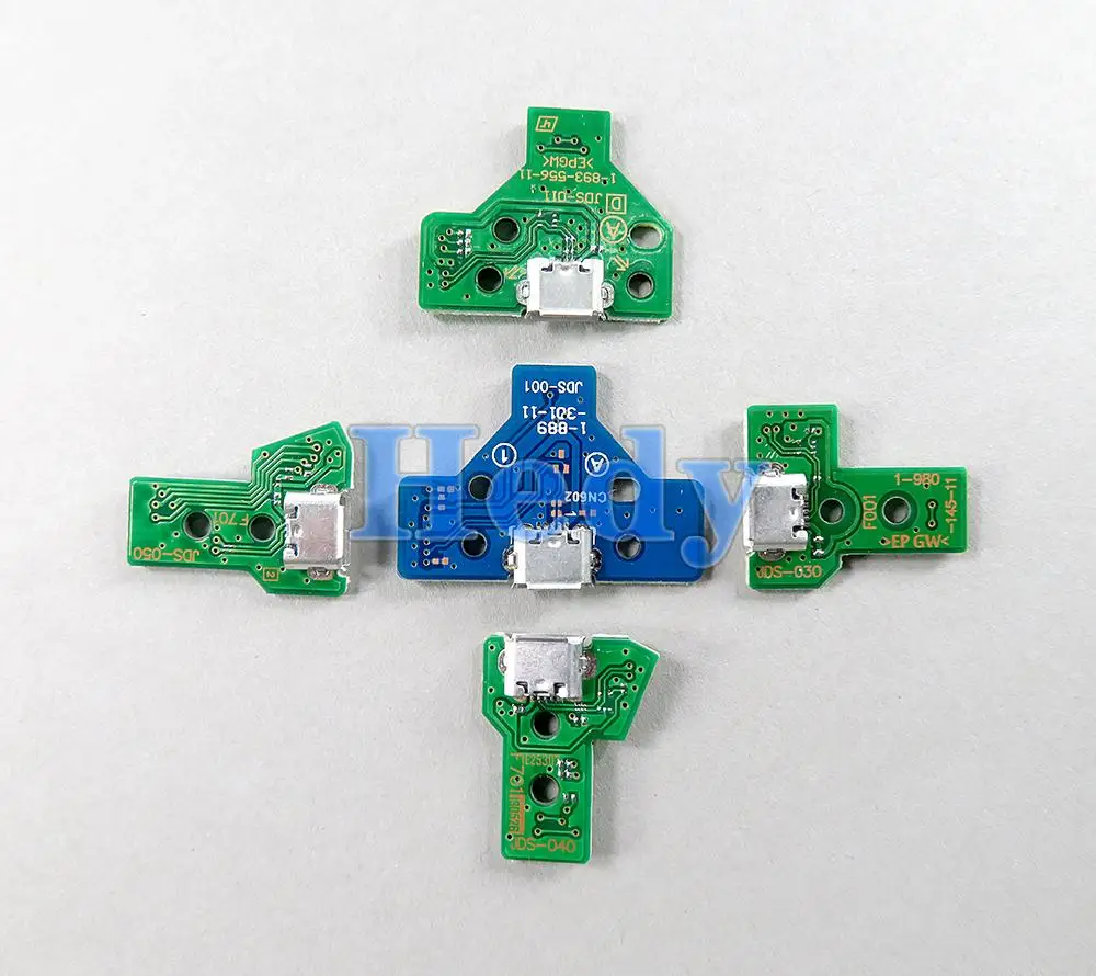 Porta Usb Placa de Carregamento para Playstation Controlador Ps4 Jds030 Jds001 Jds011 Jds040 Jds050 100 Pcs - Image 6