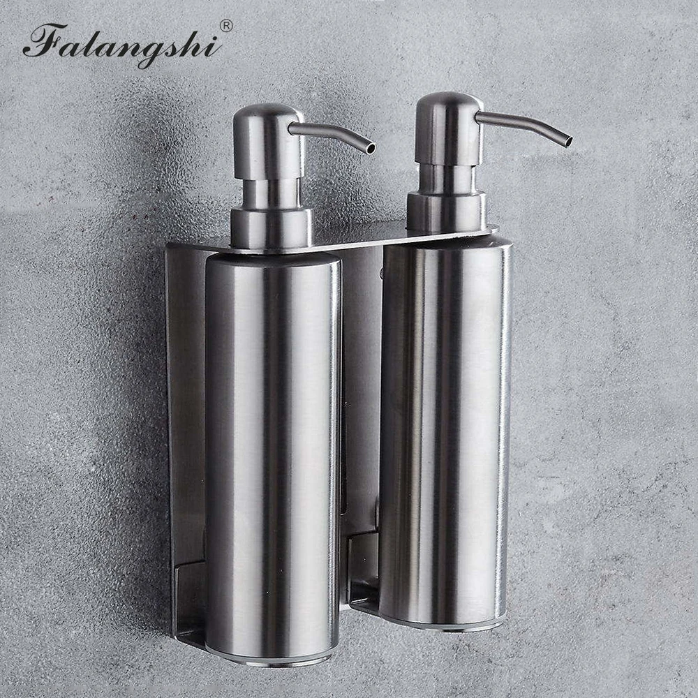 Falangshi Высокое качество Черный дозатор мыла аксессуары для ванной ...