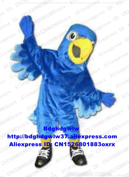 Blue Eagle Hawk Tercel Tiercel Falcon Vulture Mascot Costume Adult Character Can Wear Wearable Company Promotion zx1030 | Тематическая