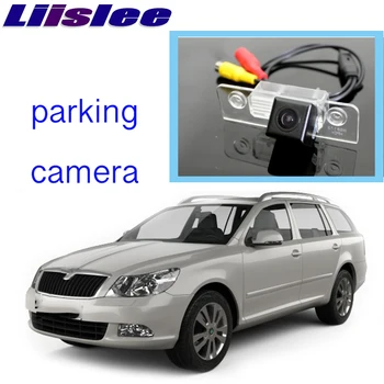 

LiisLee Car Rear View Backup Reverse Parking Camera Night Vision waterproof CAM For Skoda Octavia Tour Laura
