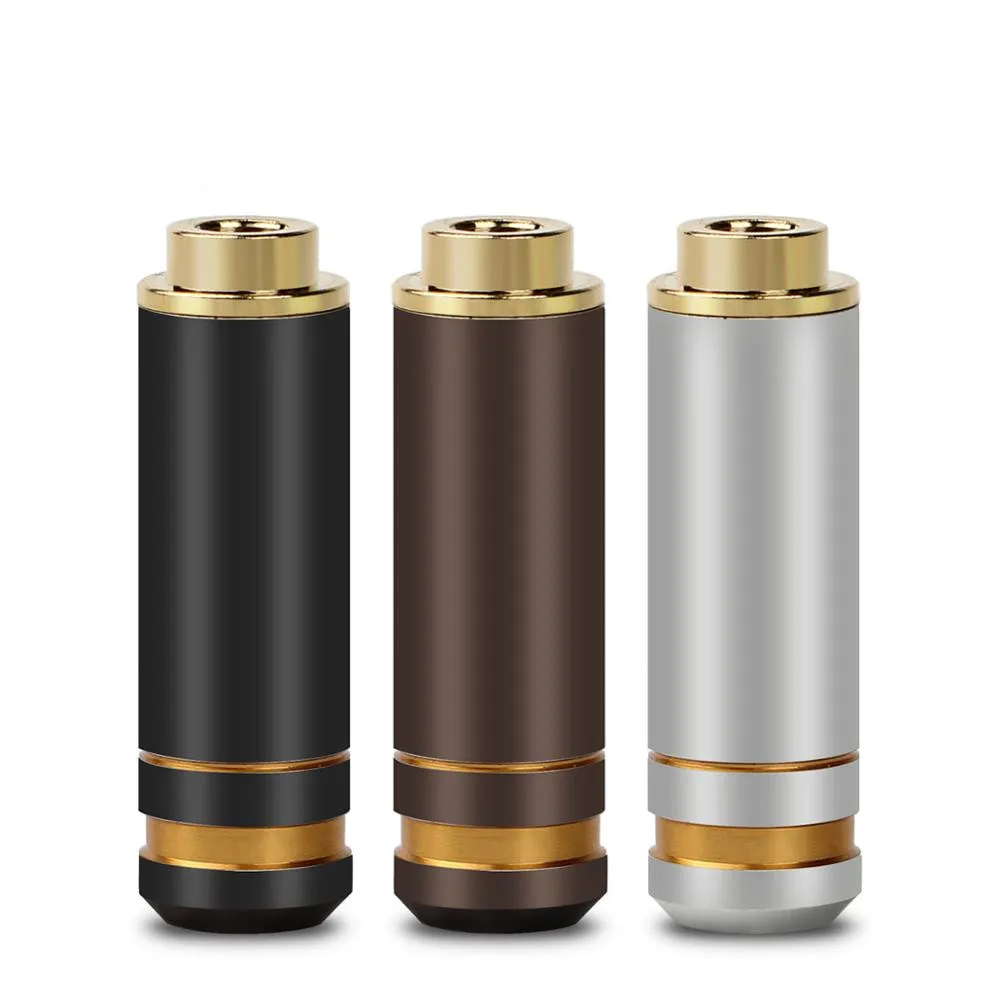 5pcs Hifi 4 4mm Jack Balanced Headphone Plug Audio Connectors 4 Pole Copper Gold Speaker Wire Connector Earphone Adapter DIY