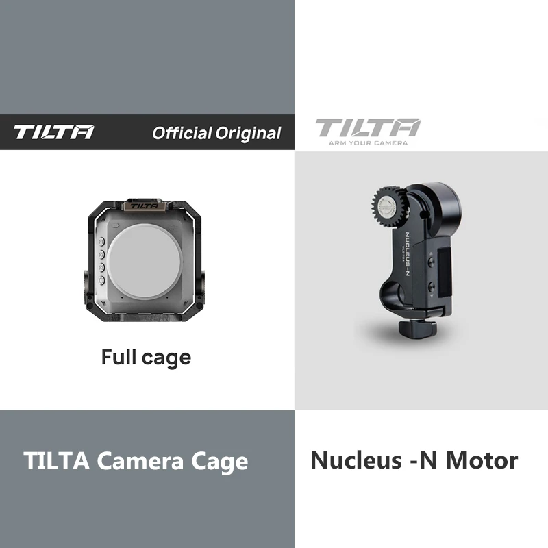 Клетка Tilta для камеры Z-cam E2 с боковой ручкой R/S функция Z Cam E2 клетка для камеры vs SmallRig Portkeys LH5 HDR монитор - Цвет: cage w motor