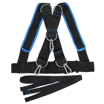 

Pro Sled Harness Adult Pull Strap Pulls Forwards Backward Resistance Straps YS-BUY