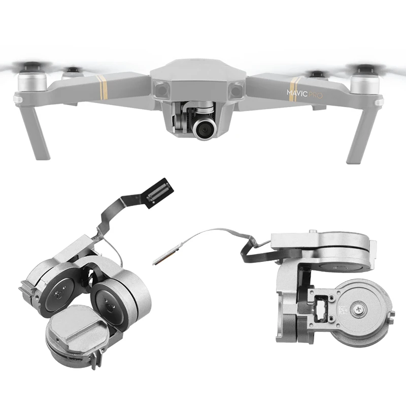Запасные части для камеры DJI Mavic Pro HD Cam Gimbal Lens Arm Motor с гибким кабелем аксессуары