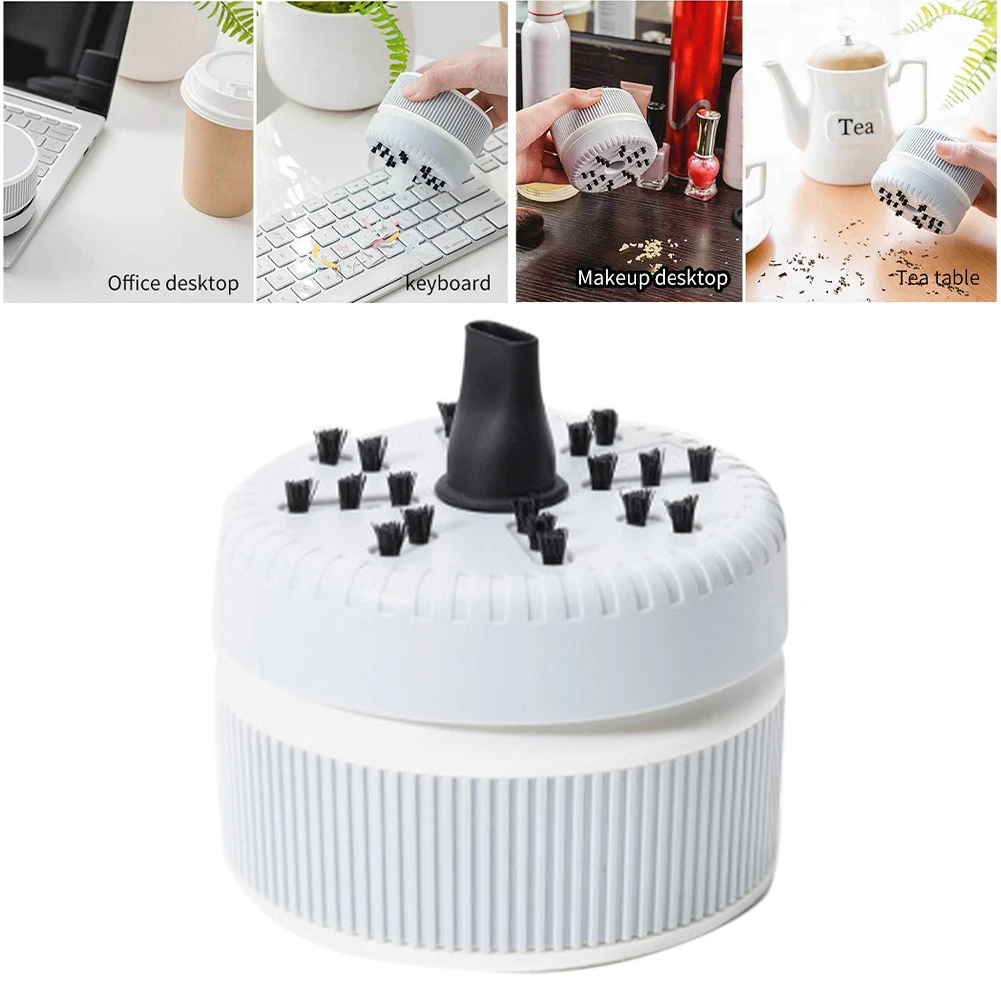 

Mini Portable Wireless With Brush Desktop Handheld Low Noise Car Vacuum Cleaner Office Home Strong Suction Cleaning Tool