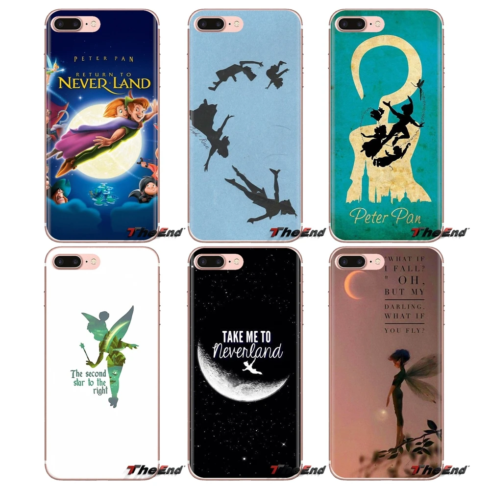 Питер Пэн возьмите меня в Neverland Глянцевый для iPod Touch Apple iPhone 4 4s 5 5S SE 5C 6 6S 7 8 X XR XS Plus MAX