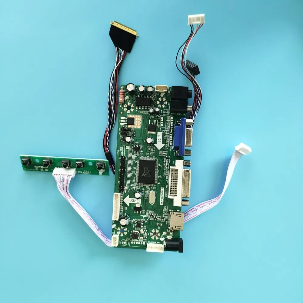 Комплект для B156XTN03.2 экранный монитор DVI панель светодиодный LCD 15 6 &quot40pin LVDS плата