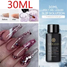 Nail Polish Remover 30ml UV Gel Cleaning Acrylic Varnish and Liquid Cleansing Brush for Nail Art Remove Resurrection Water Tools