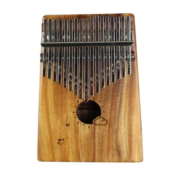 

17 Keys Kalimba Thumb Piano Mini Wood Finger Piano Musical Instrument with Tuner Hammer Storage Box