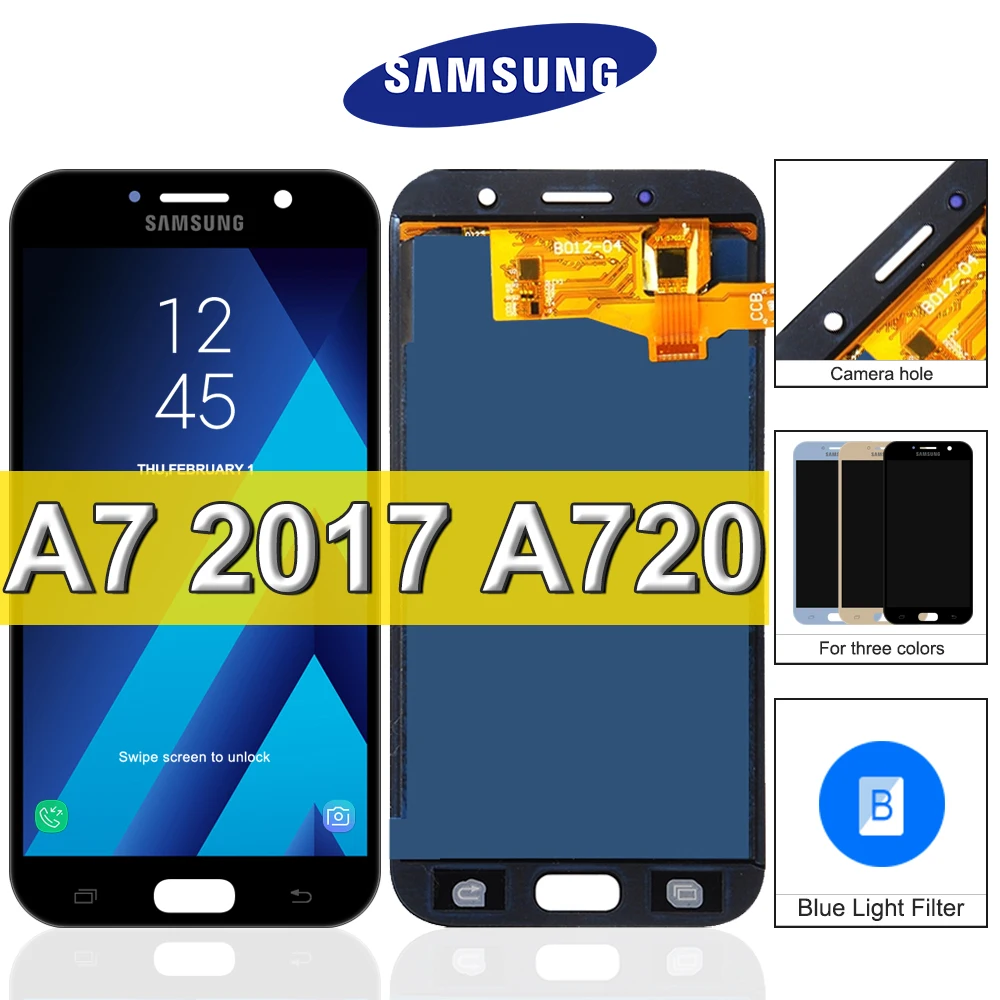 Tft A720 Lcd For Samsung Galaxy A7 2017 