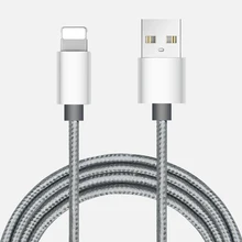 Senhomtog USB кабель для быстрой для зарядки, Нейлоновый, в оплетке для зарядного устройства для телефона Xs Max XR X 8 7 6s 6s плюс 5 5S SE