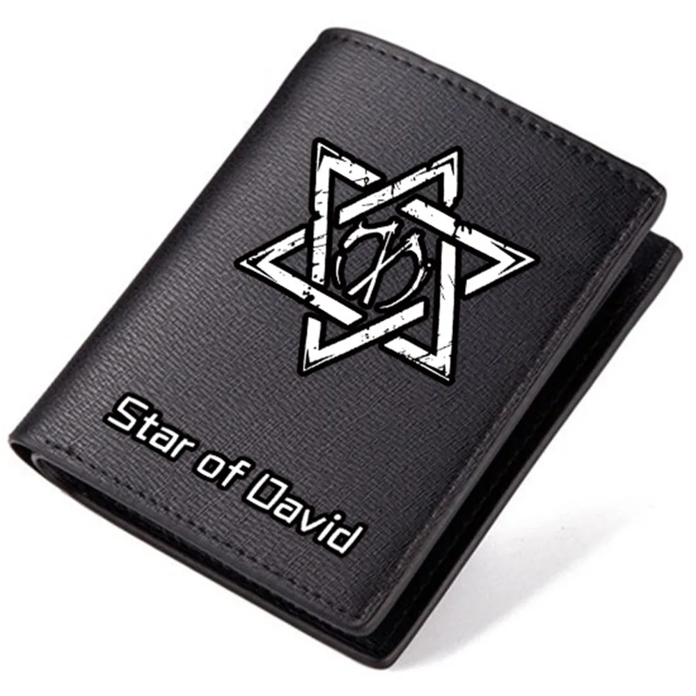 Кошелек MeanCat Star of David для мальчиков-подростков, подарки для девочек на день рождения