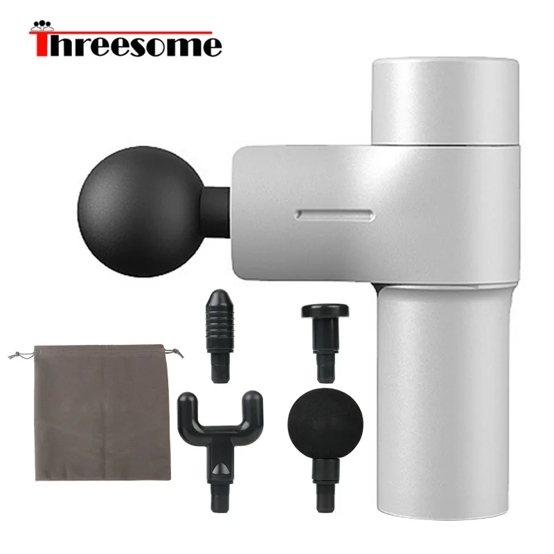 

USB charging Muscle Massage Gun Neck Muscle Massager reduce fat Mini Pocket Electric for Body Massage Relaxation Pain Relief