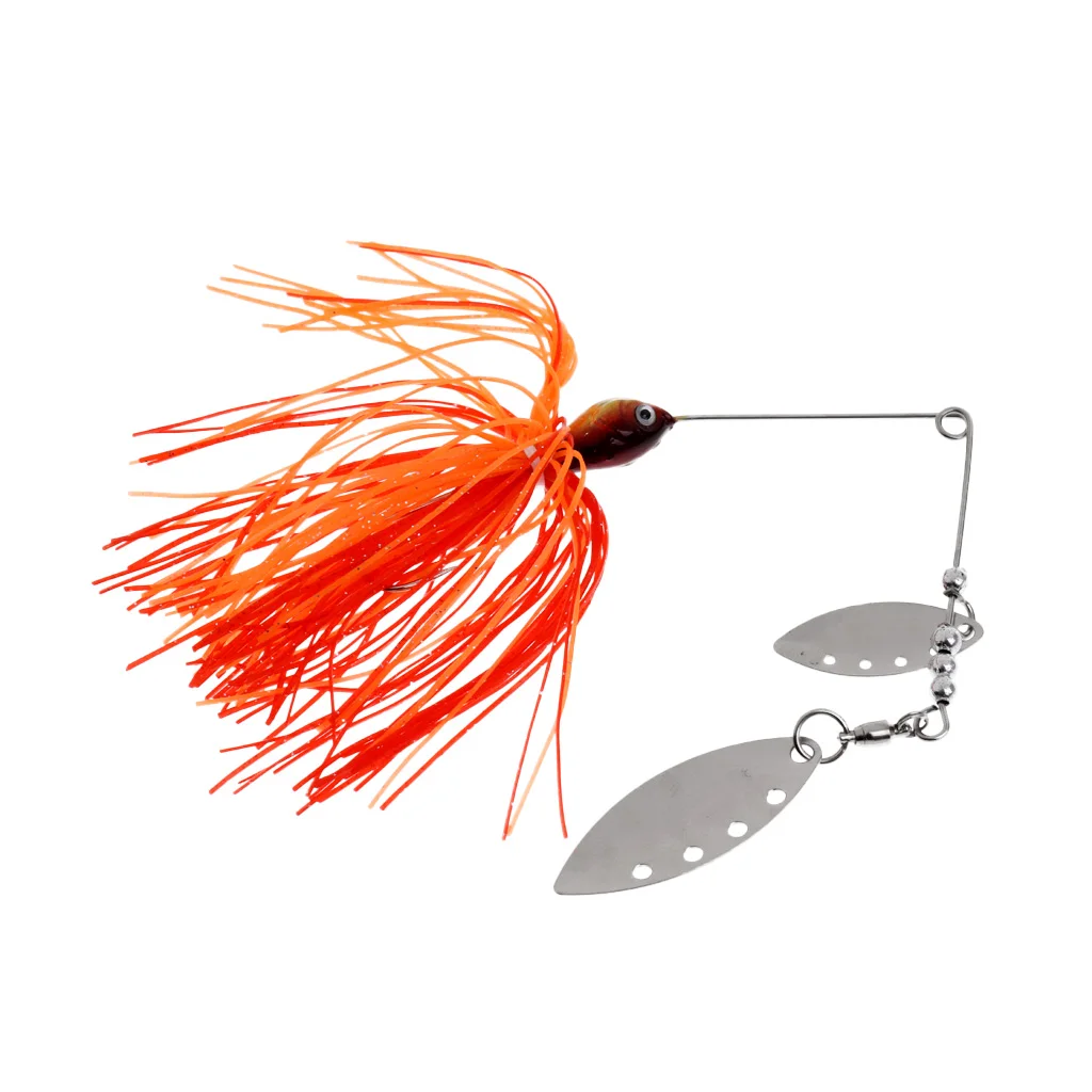 Metal Spinner Bait Fishing Lures Peche Trout Spoon  Spinnerbait Beard Scale Bass Pike Jig Tackle Hooks Sea Fishing Tackles Pesca