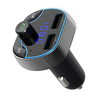 

Wholesale Car MP3 Music Player Bluetooth 5.0 Receiver FM Transmitter Dual USB QC3.0 Charger U Disk / TF Card Lossless Music