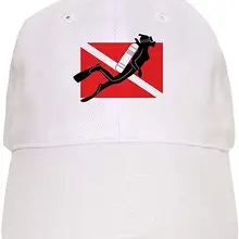 Бейсболка для девочек с аквалангом