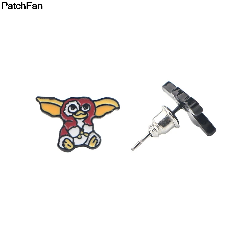 12 пар A2484 Patchfan Gremlins аниме мультфильм Украшение Серьги Сплав Аксессуары для вечерние Ювелирные изделия Подарки
