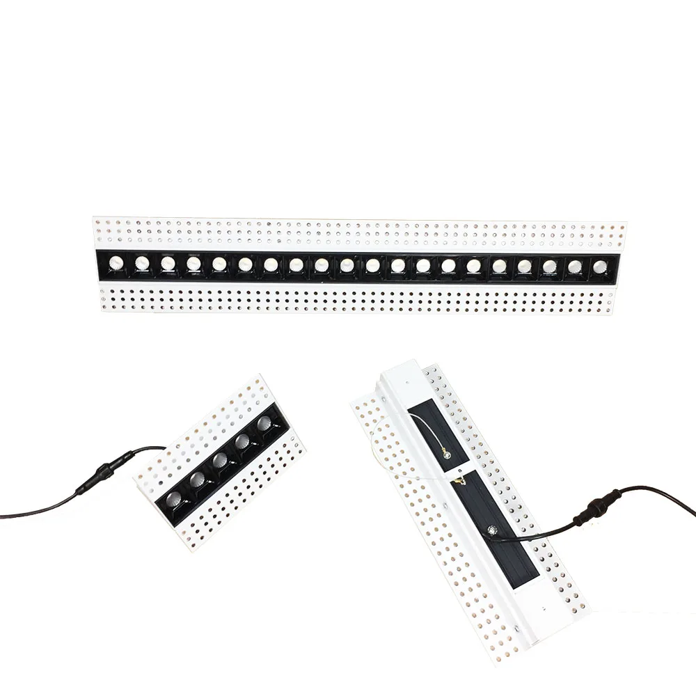 DALI Dimmable 5 Вт 10 20 без мерцания безграничный антибликовый черный экран Магнитный