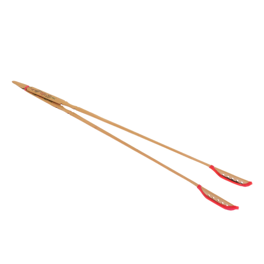 

Exquisite 2Pcs Bamboo Yangqin Dulcimer Perform Practice Hammers Mallets Beaters