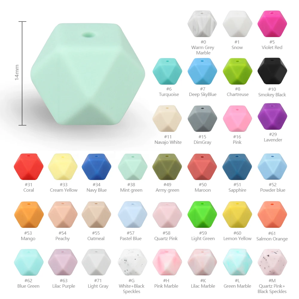 KG039(14MM六边形珠子)