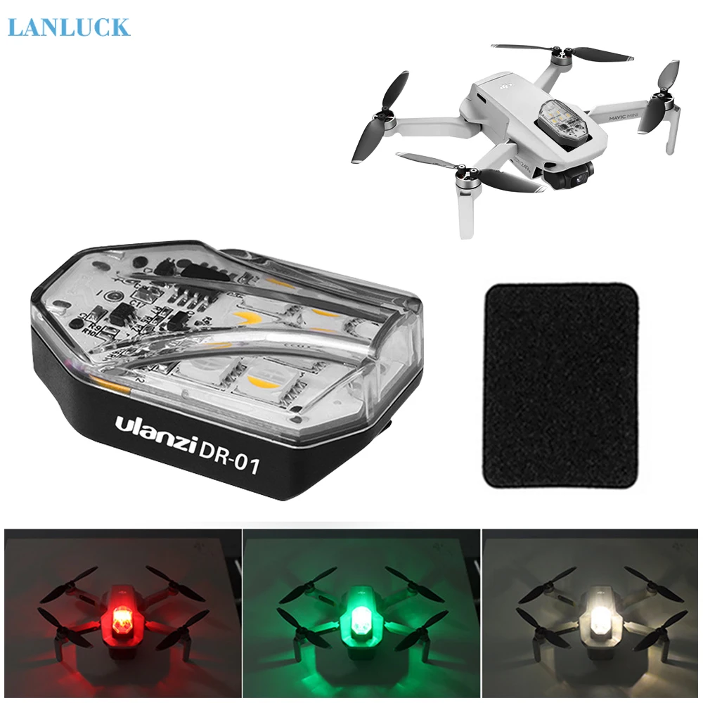 

For Dji Mavic Strobe Anti-Collision Lighting Night Light Searchlight for mavic mini 2 pro zoom Air Spark Phantom 3 4 Accessories