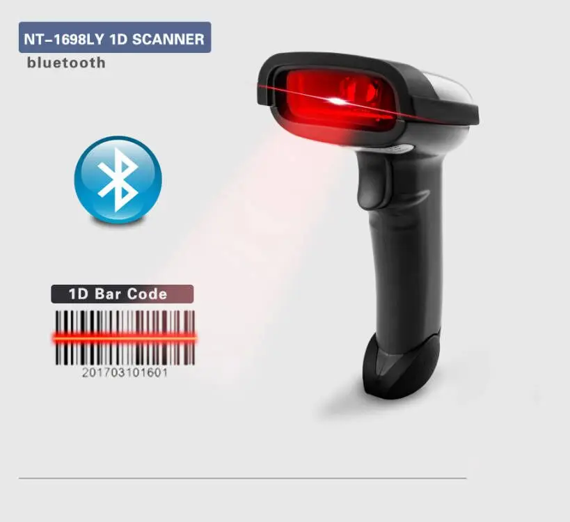 NETUM NT-1698W Handheld Wirelress Barcode Scanner