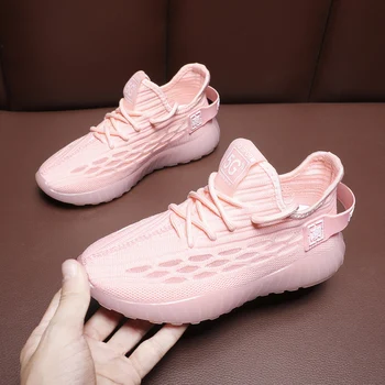 

2020 New Boy Running Shoes Children Black Gray Baby Breathable Shoes Fashion Kids Girl Designer Shoes Anti Slip Child Sport Shoe