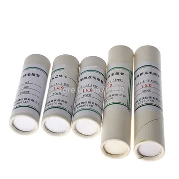 

500pcs/box Lab Glass Melting Point Capillary Pipette Microcapillary Tube with Seal or No Seal End