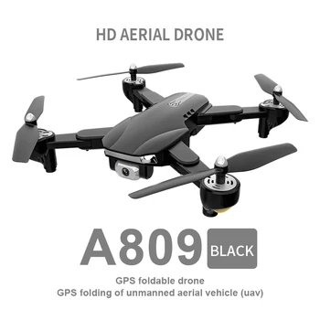 

SHAREFUNBAY new A809 drone GPS 4K HD camera 1080p 5G WiFi FPV Quadcopter flight 20 minutes rc drone intelligent return home