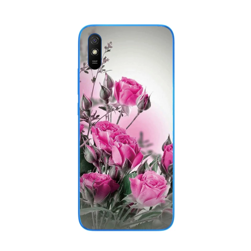 silicon case for xiaomi redmi 9A cases soft tpu back cover on redmi 9a bumper Redmi 9 A phone shell bag full protection coque