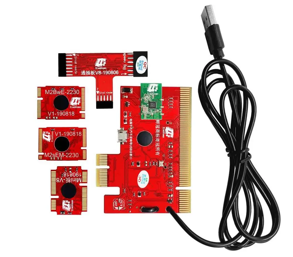 KQCPET6 V8 Multifunction Laptop And Desktop PC Universal post Diagnostic Test card Debug Support PC