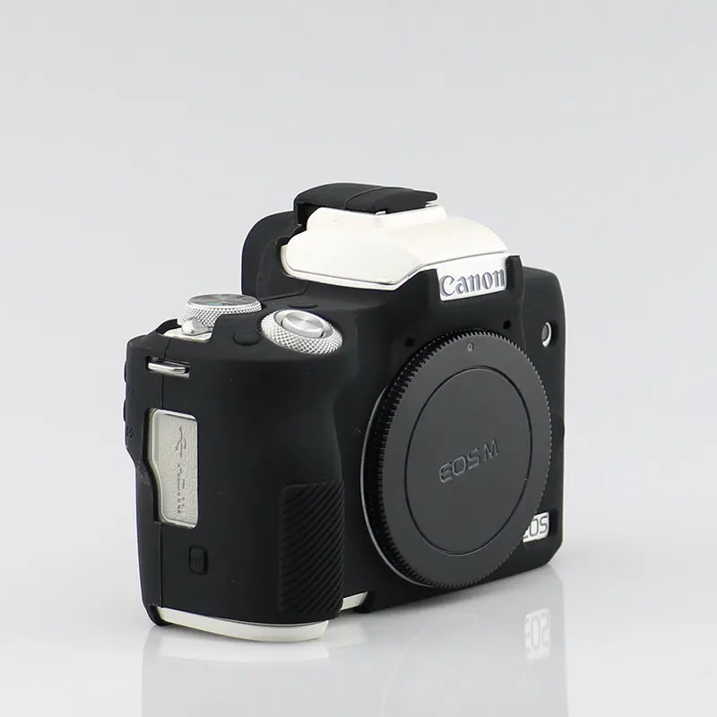 Silicone dslr câmera caso do corpo capa