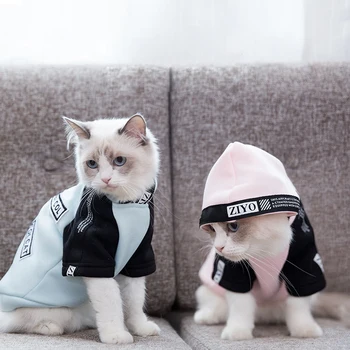 

NEW Pet Clothes Dog Hoodies Spring Autumn Leisure Dog Sweatshirts For Small Cat Large Dogs XS to L