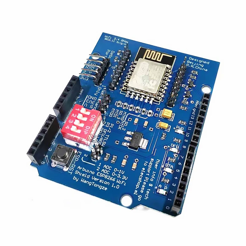 ESP8266 ESP 12E UART WI FI Беспроводной щит макетная плата для Arduino UNO R3 схемы модули плат один|Интегральные схемы| | АлиЭкспресс