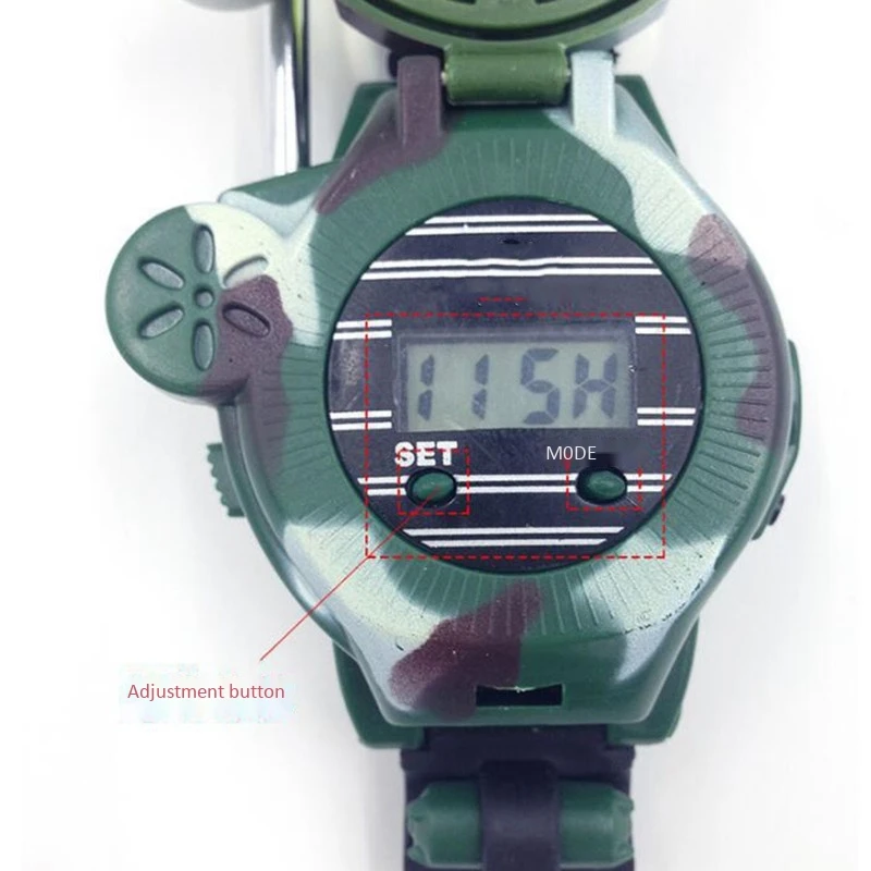 Parent-Child Watch Walkie-Talkie Parent-Child Toy Children Walkie-Talkie Toy Pair of Seven-In-One Watch Walkie-Talkie