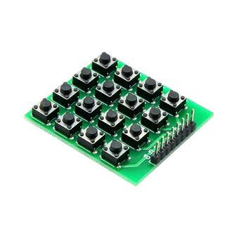 

4x4 Keypad MCU Accessory Board Matrix Keyboard 16 Key Buttons for arduino