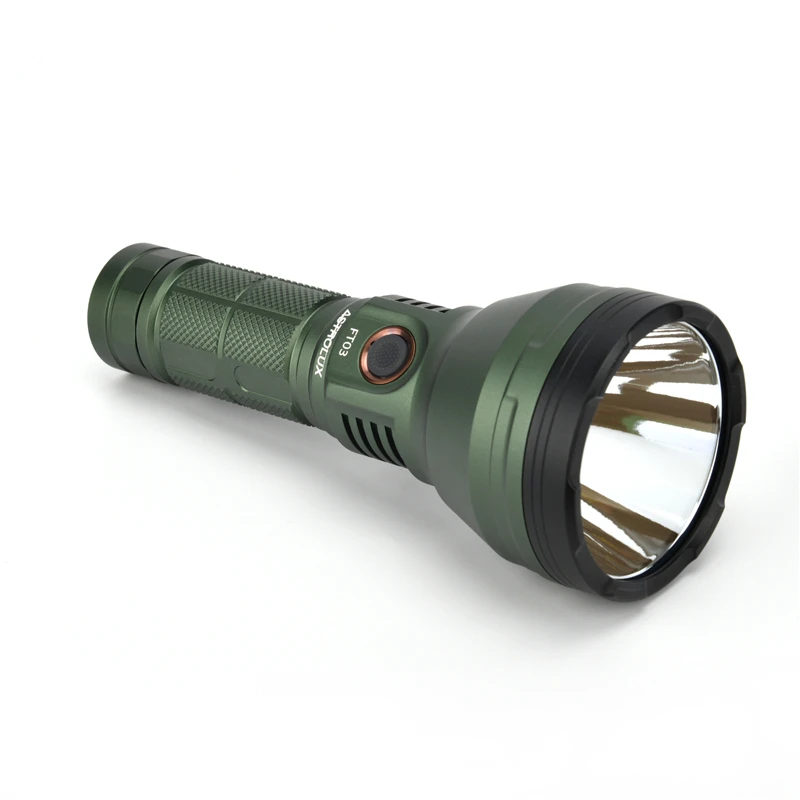 Astrolux FT03 SST40-W 2400lm 875m type-C перезаряжаемый светодиодный фонарь черный тактический кольцевой фонарь 18650 фонарь прожектор - Испускаемый цвет: Зеленый